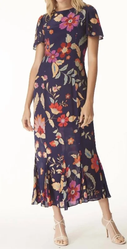 Women's Seasonal Clothing Chrissy Dress In Gypsy Garden Print