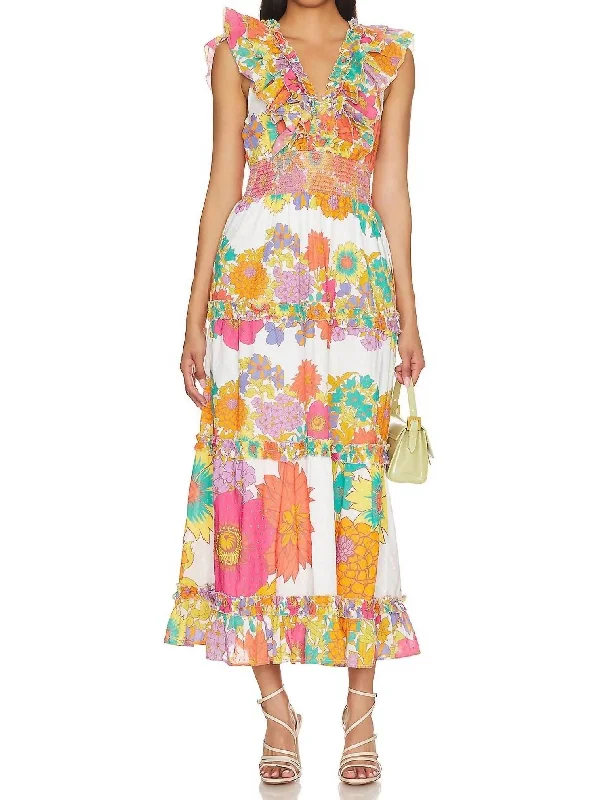 The Epitome Of Modern Women's Fashion Azalea Dress In Minnie Print