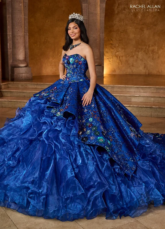 Cheap Women's Clothing Online Rachel Allan RQ5004 Ruffle Quinceanera Long Ball Gown Cheap Women's Clothing Online Rachel Allan RQ5004 Ruffle Quinceanera Long Ball Gown