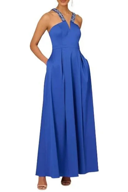 Comfortable Casual Women's Clothing Aidan Mattox MD1E207615 Long Ball Gown Formal Prom Dress