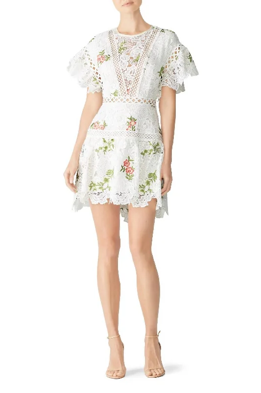 Women's Evening Attire Robbie Dress In White