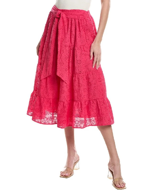 End-Of-Week Exclusive Deals Dress Forum Eyelet Tiered Skirt