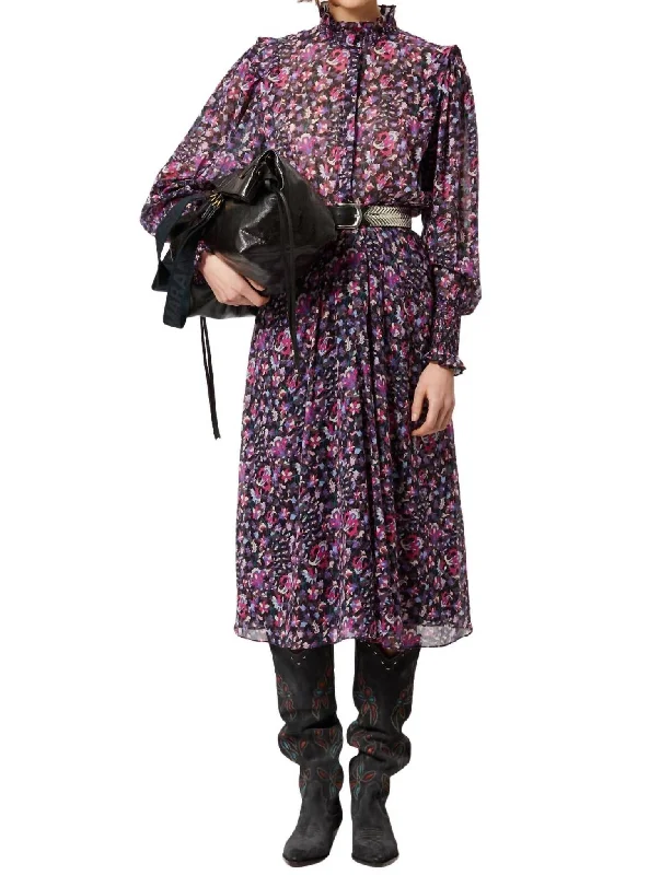 Special Occasion Wear Galoa Dress In Purple