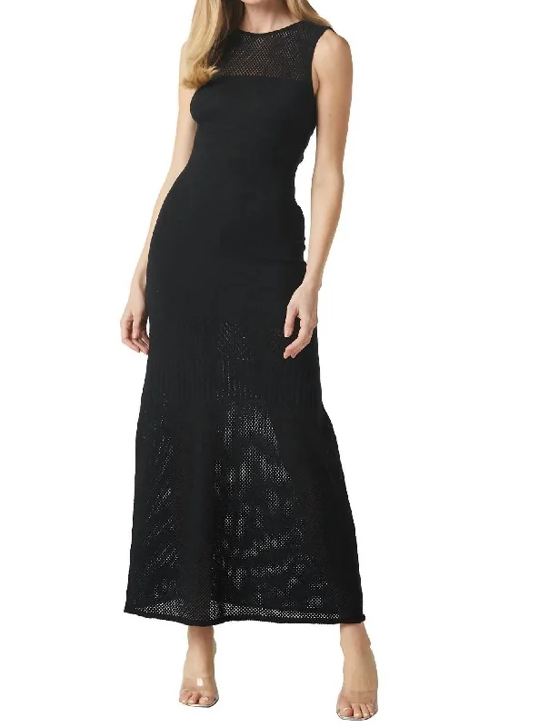 Classic Women's Clothing Styles Clara Dress In Black