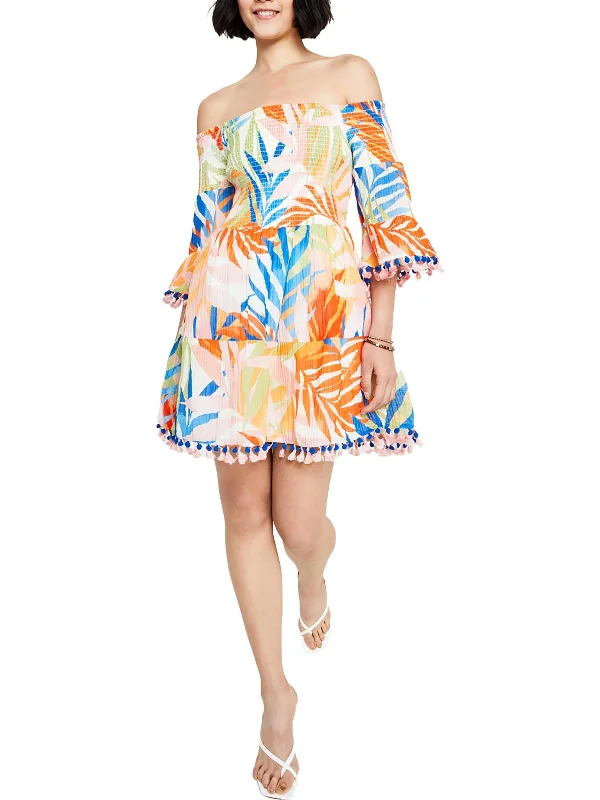 Your Favorite Fashion Pieces Now At Lower Prices Womens Smocked Short Sundress