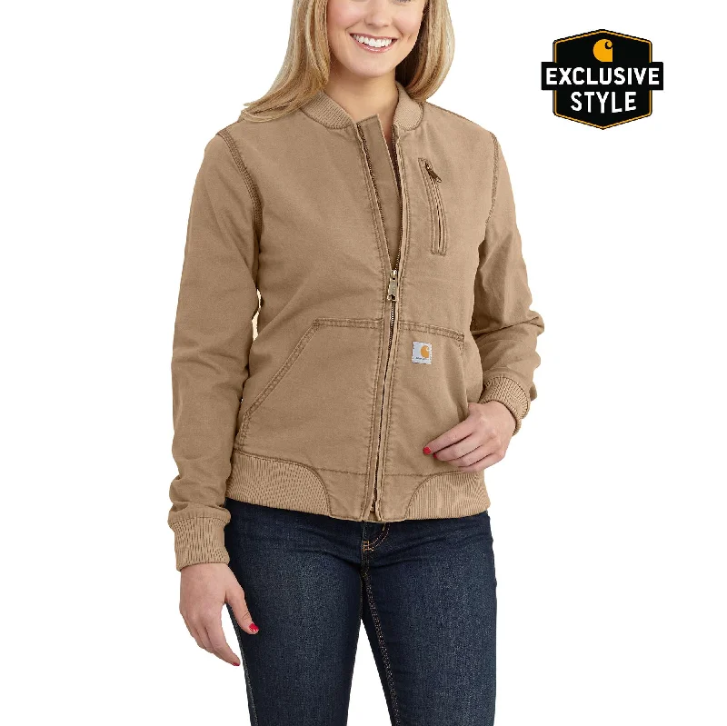 Women's Activewear for Exercise and Sports Crawford Bomber Jacket