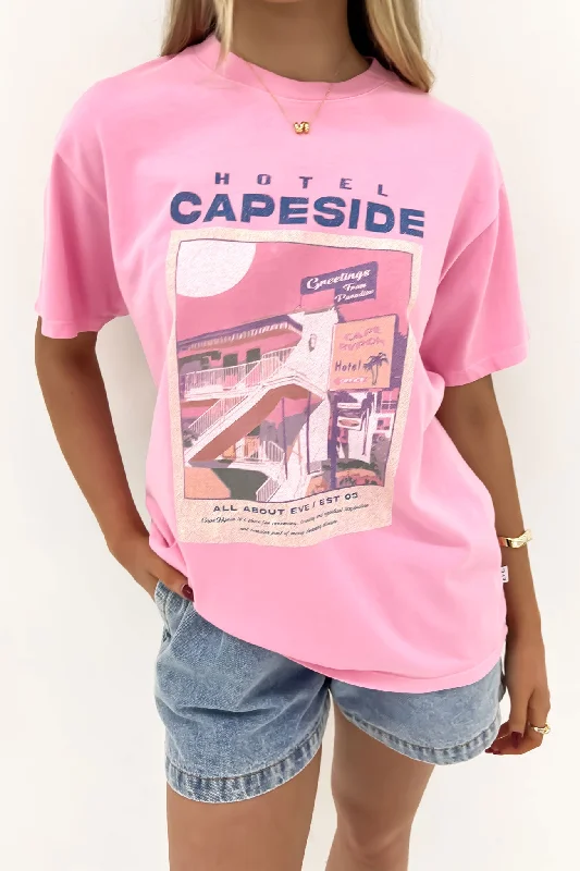 Clothes Woman Capeside Tee Pink