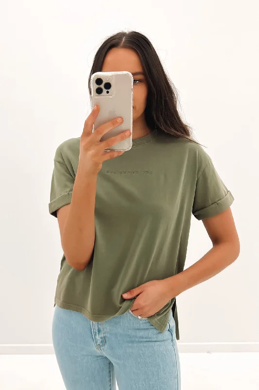 Extreme Clearance Deals AAE Washed Tee Khaki