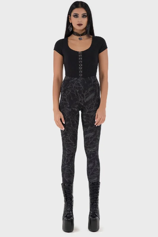 Plus-Size Women's Clothing Raven Mistress Leggings