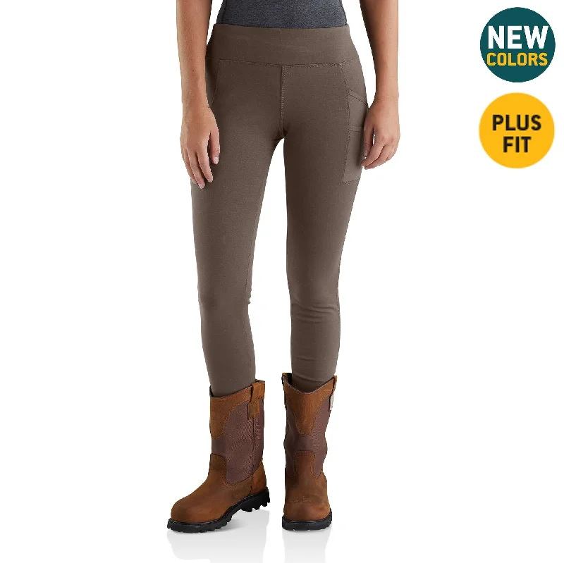 Best Clearance Sales Right Now Women's Carhartt Force® Lightweight Pocket Legging