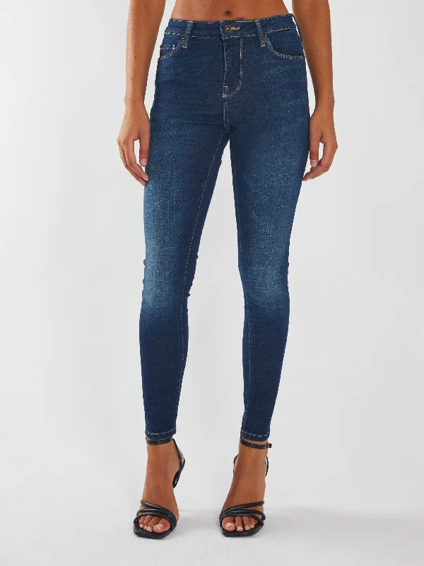 Stylish And Comfortable Clothing For Women Kayla MR Skinny Blue