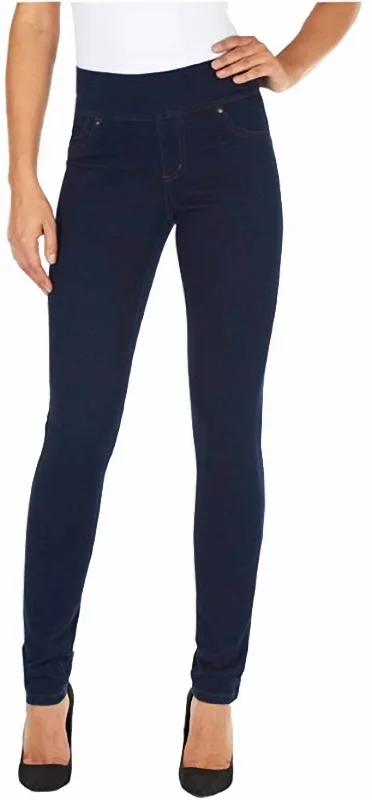 Women's Travel Apparel Love Denim Slim Jegging In Indigo