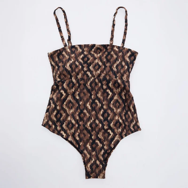 Women's Evening Garments Ex Store Ladies Aztec Swimming Costume