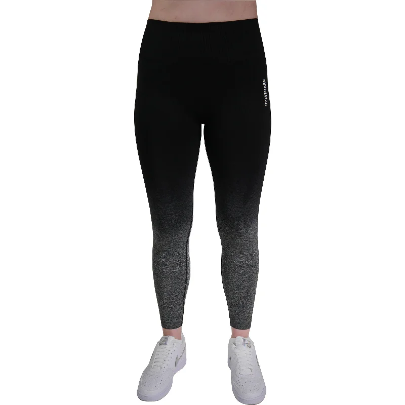 Casual Women's Clothing Online Gymshark Adapt Ombre Seamless Womens Long Training Tights - Black Casual Women's Clothing Online Gymshark Adapt Ombre Seamless Womens Long Training Tights - Black