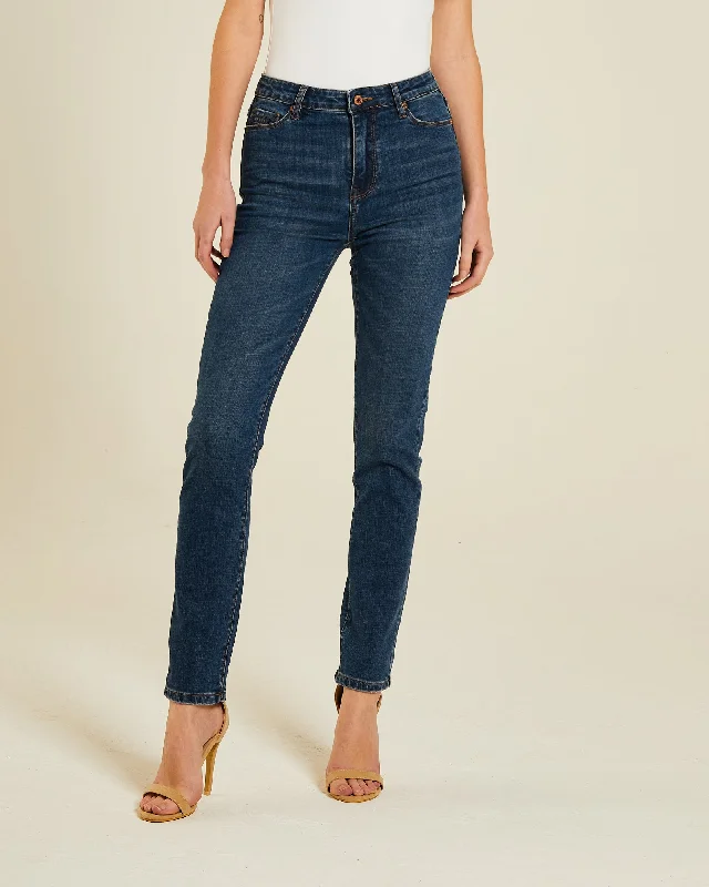 Outfits Ideas Riley Slim Jean Medium Blue