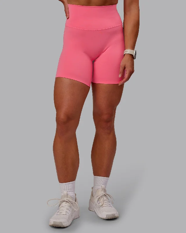 Chic Clothes For Women Elixir Mid Shorts - Pink Lemonade