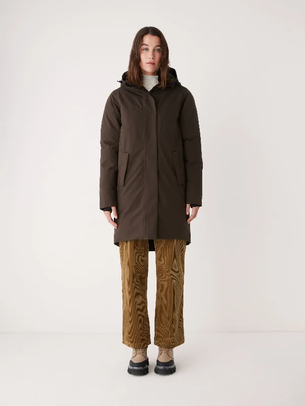 Women's Trendy Garments The Capital Parka in Espresso