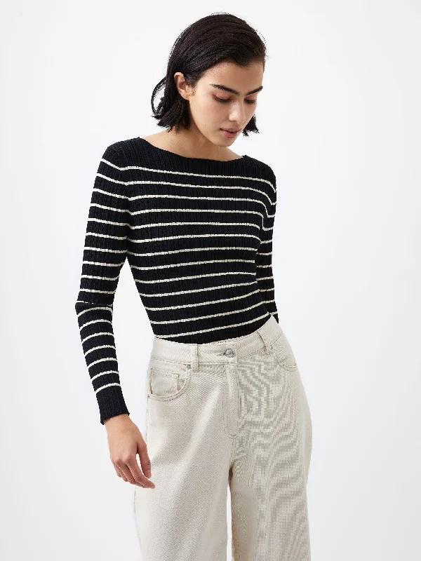 Women's Clothes for All-Day Comfort and Style Stripe Crinkle Knit