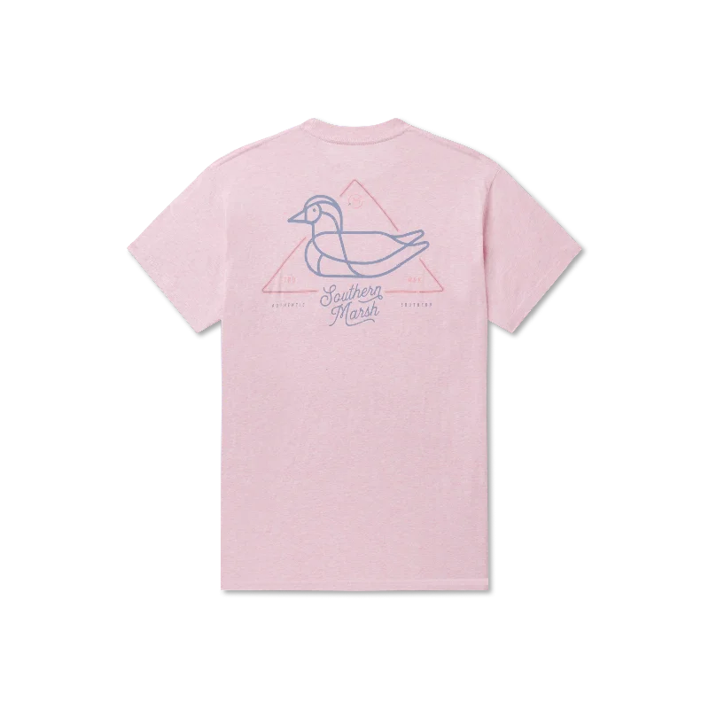 Women's Evening Outfit Warning Duck Tee