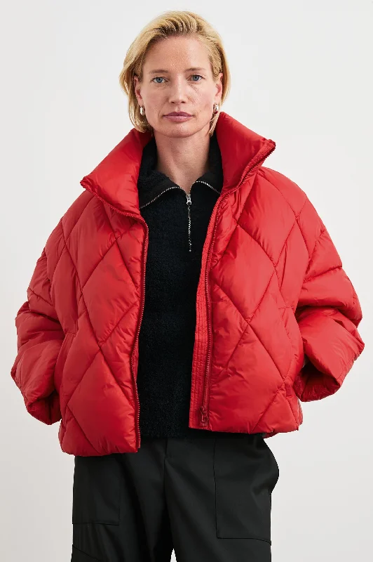 Women's Clothing Online SUMMIT JACKET - SCARLET