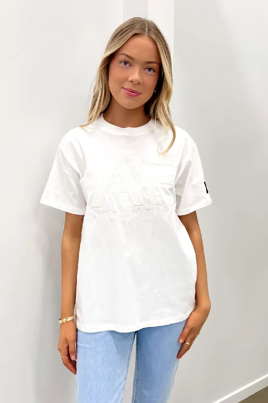 Women's Luxury Apparel Base Active Tee Vintage White