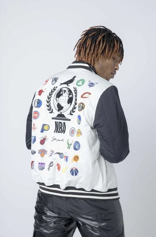 Clothing Online Staple NBA Teams Varsity Jacket