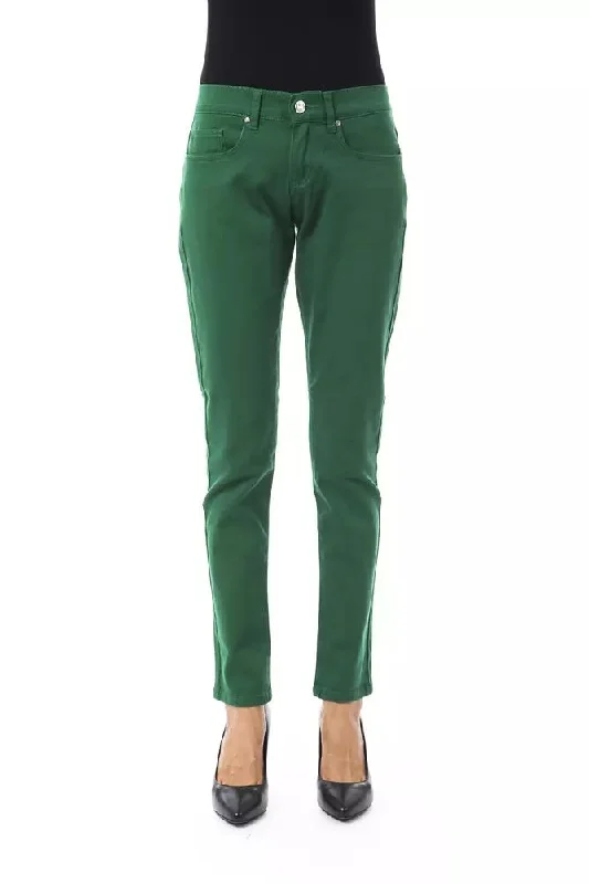 Women's Stylish Vacation Attire BYBLOS  Cotton Jeans & Women's Pant