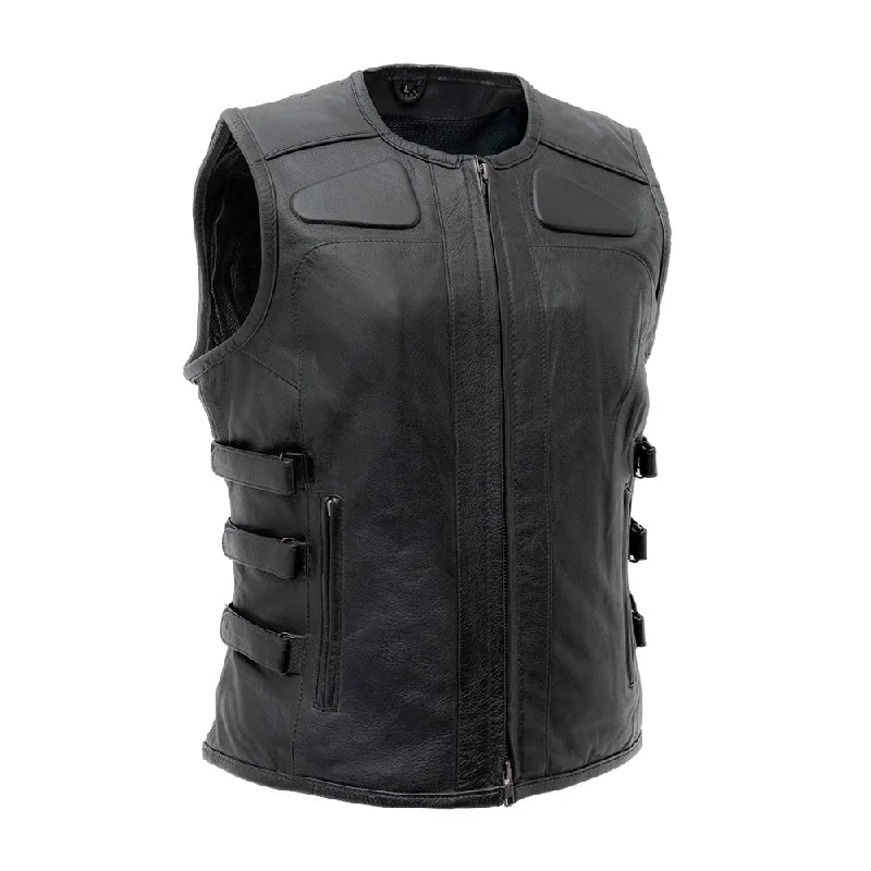 Comfortable Loungewear for Women Katana - Women's Motorcycle Leather Vest