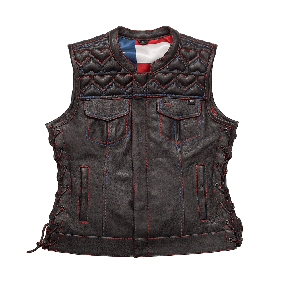 Discount Store Rosie Women’s Motorcycle Leather Vest