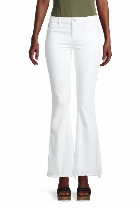 Contemporary Women's Clothing Faith Flare Jeans In Grove