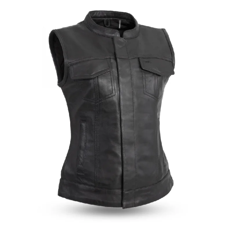 Flash Sales Today Ludlow Women's Motorcycle Leather Vest