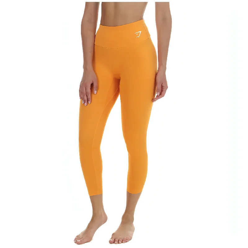 Elegant Women's Attire Gymshark 7/8 Womens Training Tights - Orange