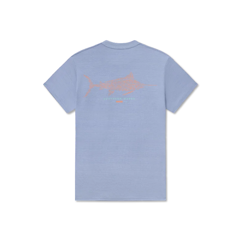 Women's Versatile Apparel FieldTec™ Heathered Performance Tee - Marlin