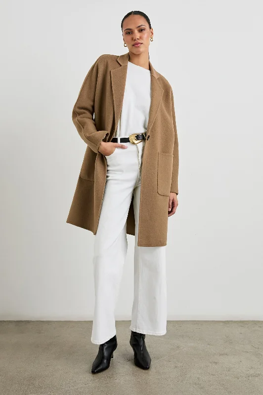 Clothes Woman EVEREST COAT - CAMEL