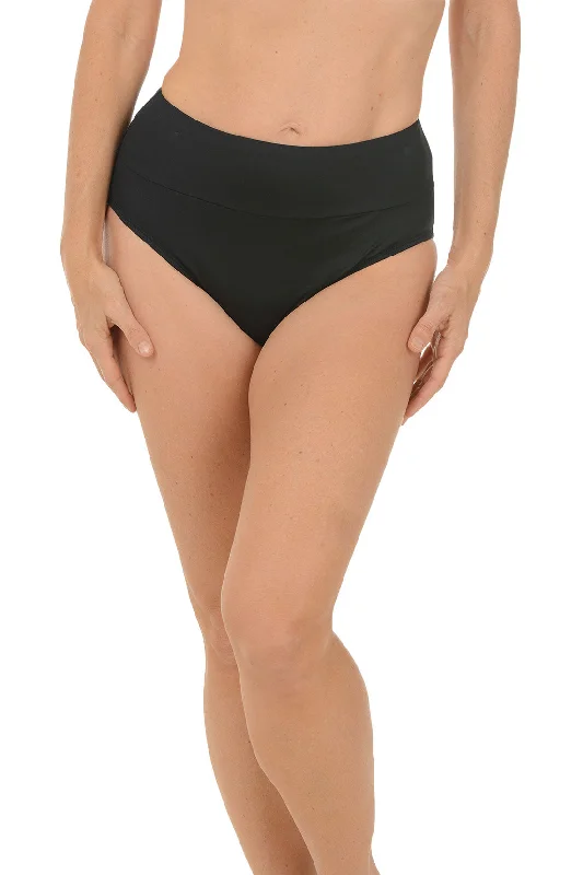 Women's Night-Out Outfit Wide Waistband High Waisted Swim Brief