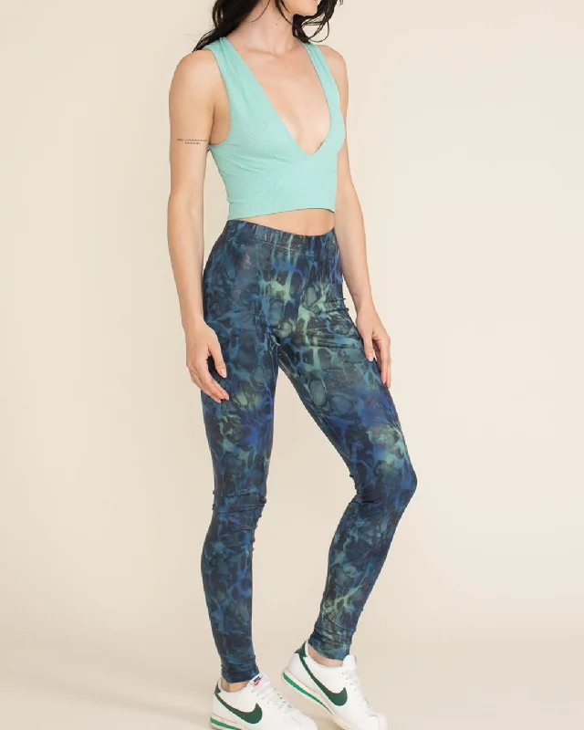 Easygoing Women's Style Women's Leggings | Sea Turtle Green