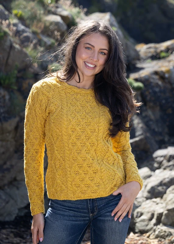 Online Shopping Boutiques IrelandsEye Lambay Aran Sweater | Sunflower