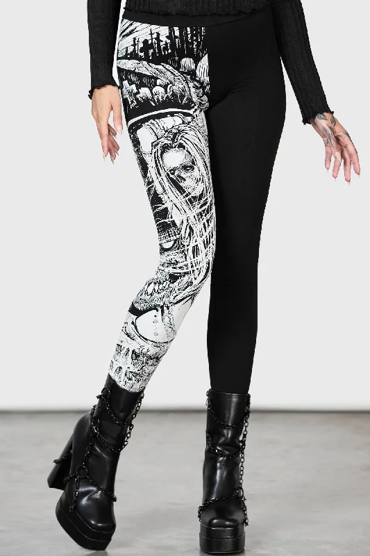 Vintage Clothing For Women Horned God Leggings