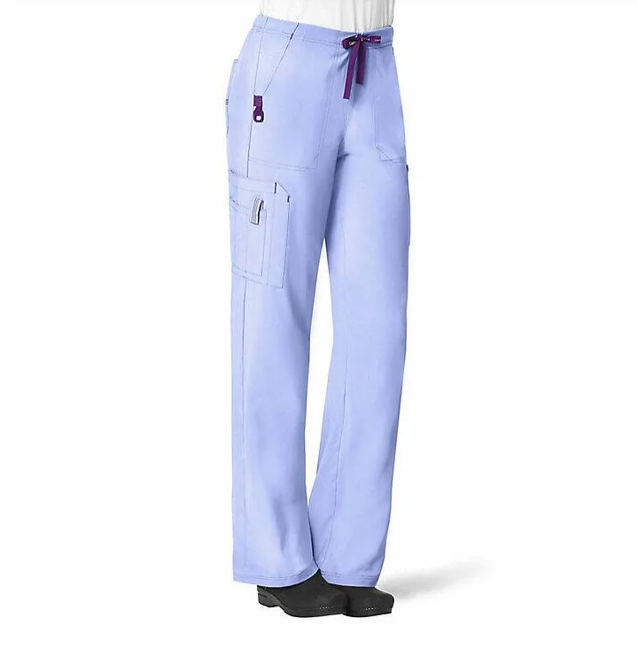 Affordable Women's Clothing Carhartt Women's Force® Cross-Flex Utility Boot Cut Cargo Scrub Pant_Ceil Blue Affordable Women's Clothing Carhartt Women's Force® Cross-Flex Utility Boot Cut Cargo Scrub Pant_Ceil Blue