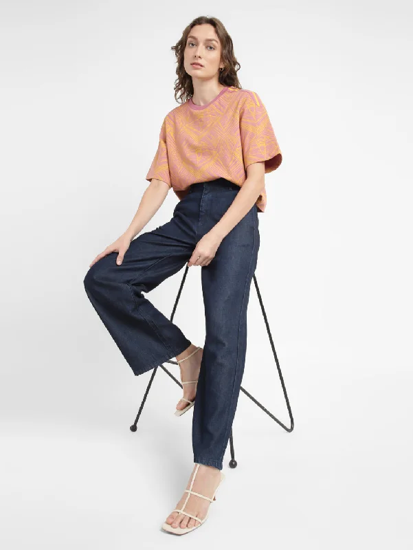 Fashion-forward Women's Wear Women's High Rise Wide Leg Jeans
