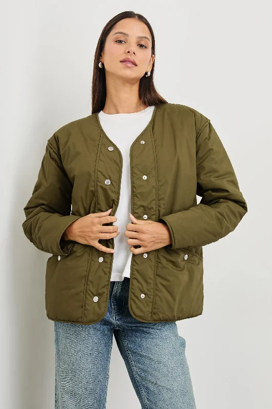 Casual Women's Clothing Online WILLEY JACKET - OLIVE