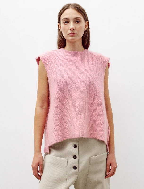 Clothes For Woman Spencer Mohair Merino Light Pink