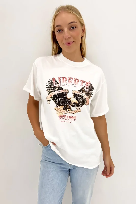 Women's Casual Apparel Loyal Tee Vintage White