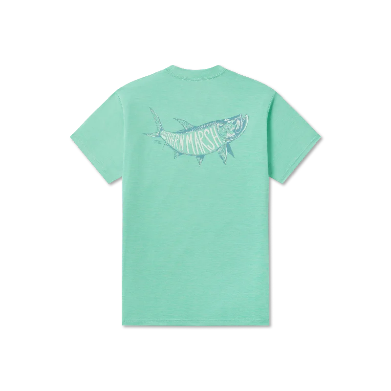 Women's Elegant Formal Outfit FieldTec™ Heathered Tee - Tarpon Whispers