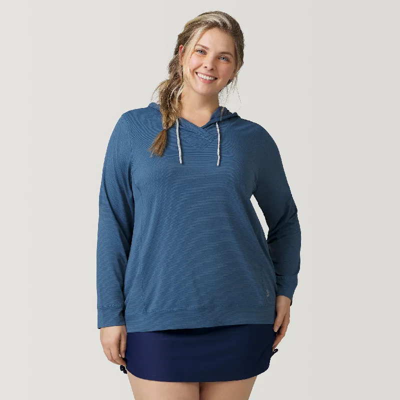 Women's Seasonal Fashion Trends Women's Plus Size SunFree UPF Hoodie