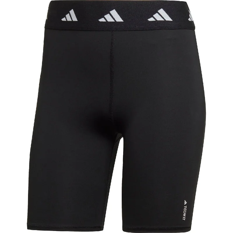 Women's Formal Event Outfit adidas Tech Fit Womens Training Bike Short Tights - Black