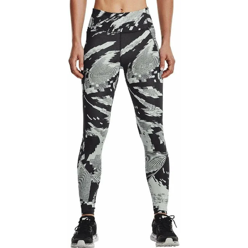 Chic Women's Garments Under Armour OutRun The Storm Womens Long Running Tights - Grey