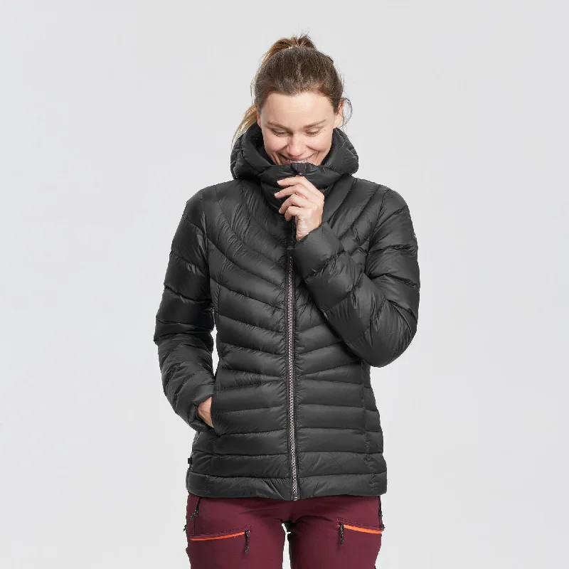 Women's Festive Attire Forclaz Women's MT500 Hooded Down Puffer Jacket