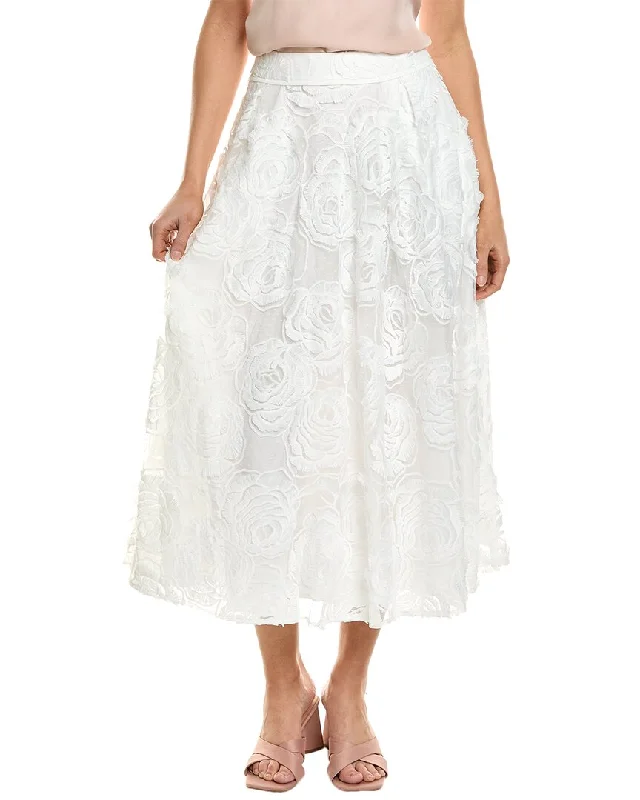 Women's Plus-Size Garments Ted Baker Lace Midi Skirt