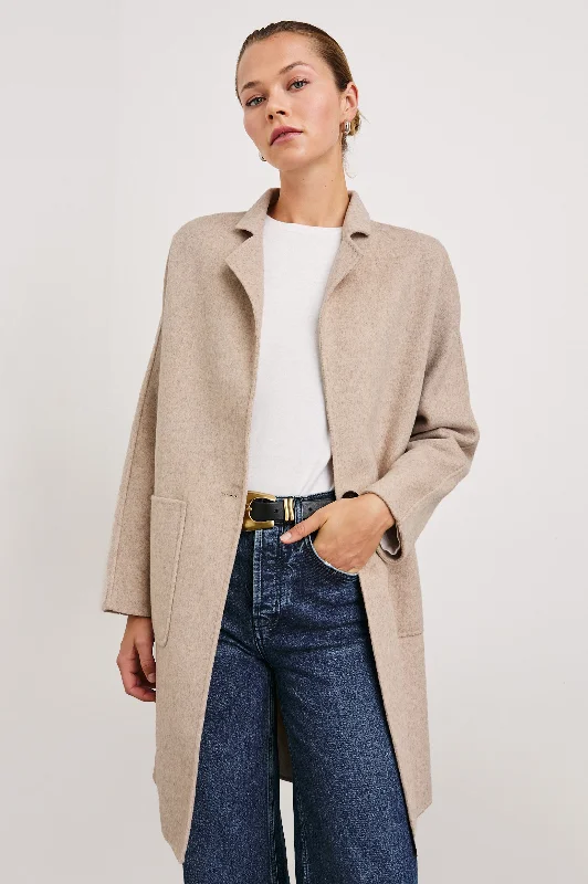 Best Online Boutiques For Women EVEREST COAT - OATMEAL